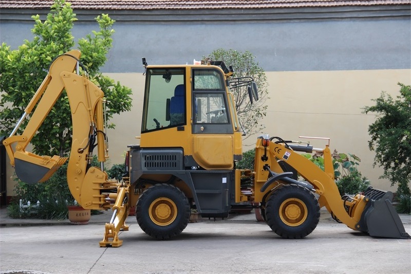 WZ45-17 chinese backhoe loader with 400mm digging bucket