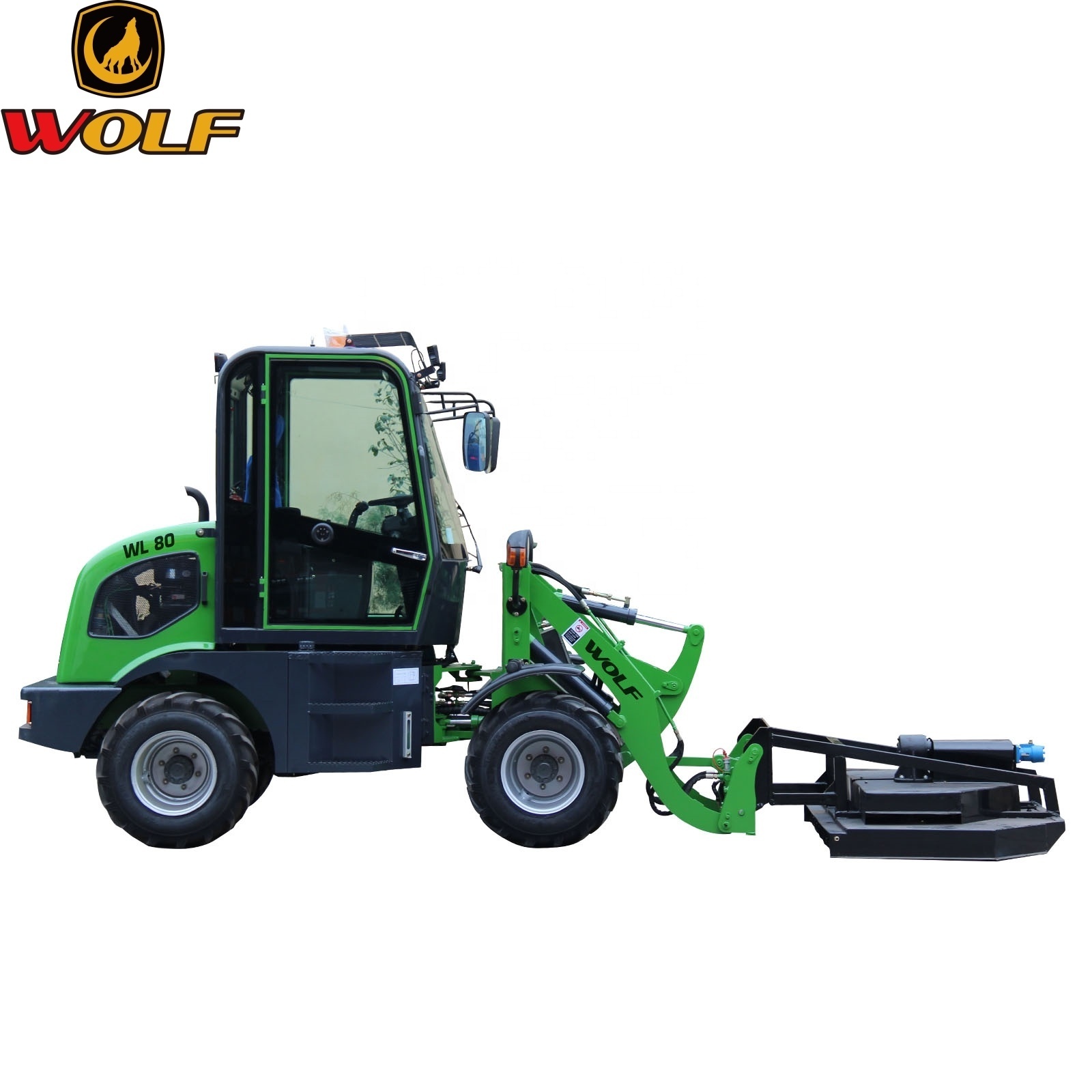 Hot sale in Norway ZL08 electric mini loader front end small loader with CE approved