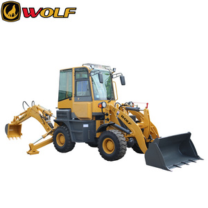 WZ45-17 chinese backhoe loader with 400mm digging bucket