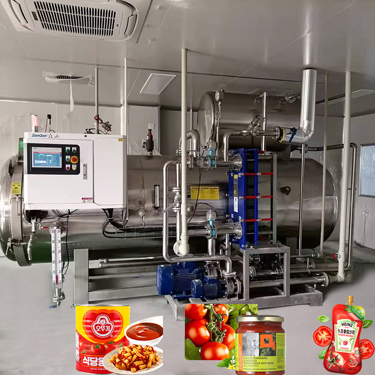 Steam Full Automatic Double Door Mushroom Retort Cultivation Autoclave Sterilizer Machines