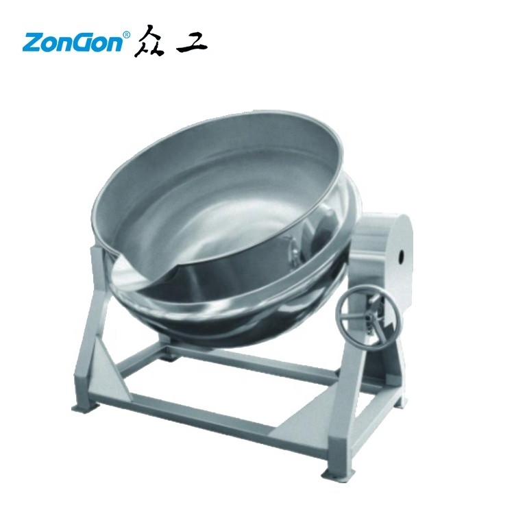 Heating Electric/Gas 50L/100L Tilting Cooking Mixer for Chocolate sauce,Bean Paste,Sugar Caramel