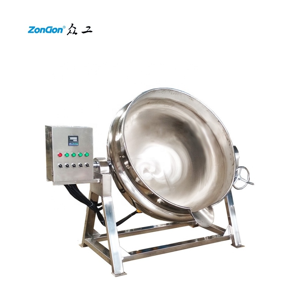 Jacket Kettle For Jam and Sauce Making  Other Food Processing Machinery