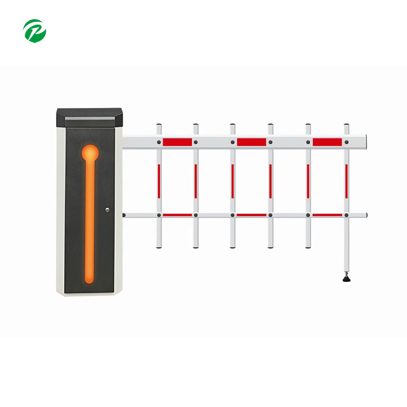 1.5s LED barrier gate DC24V brushless motor led parking barriers high torque copper motor core automatic boom barrier gates