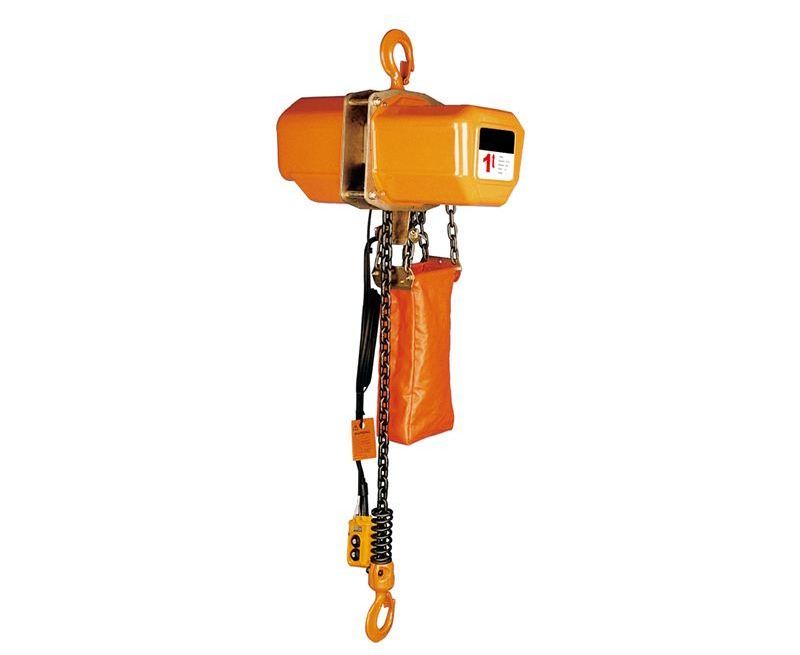 China Quality 230V small G80 Chain yellow hhbb electric hoist for Construction works