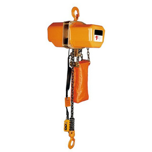 China Quality 230V small G80 Chain yellow hhbb electric hoist for Construction works