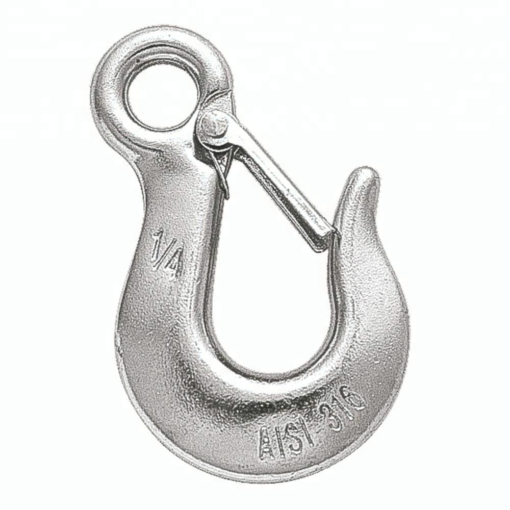 Clevis Sling Hook With Safety Latch for Chain Sling Fitting China Supply