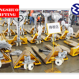 High Fork Lift 5000kg Hand Pallet Jack Trucks 5 Ton Double Manual Pallet Jack