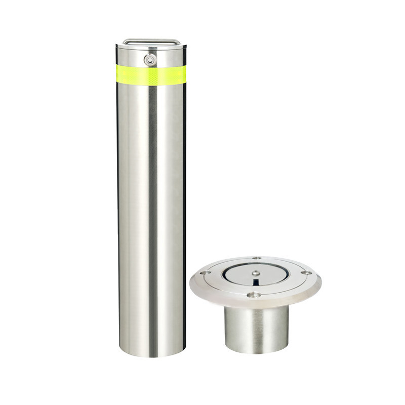 Stainless steel removable parking space bollards for sale bollard barricade