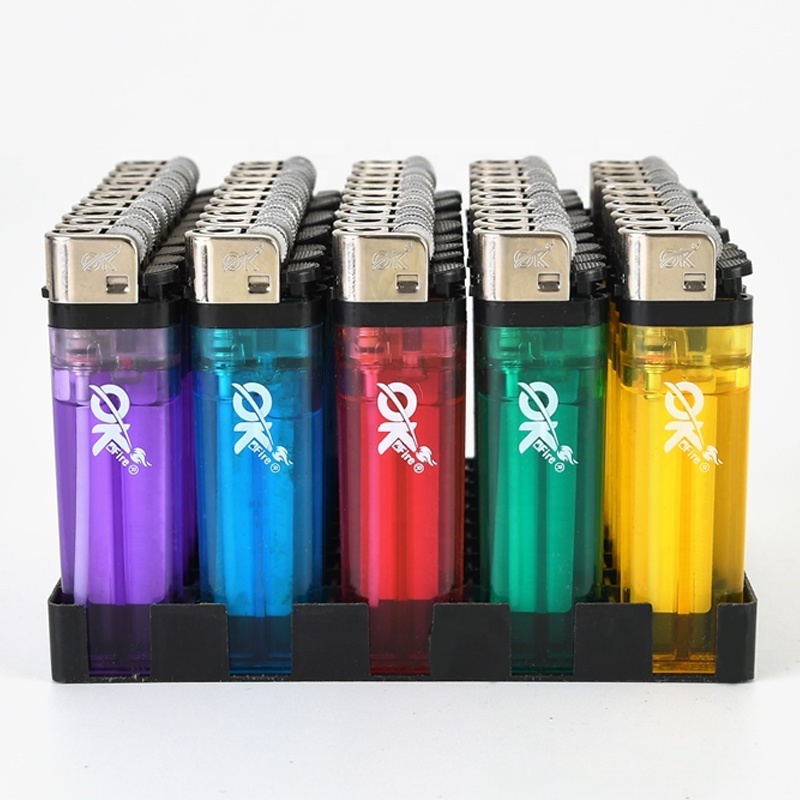 2023 OEM Disposable plastic Cigarette lighter with Refillable valve for Wholesale Factory Price