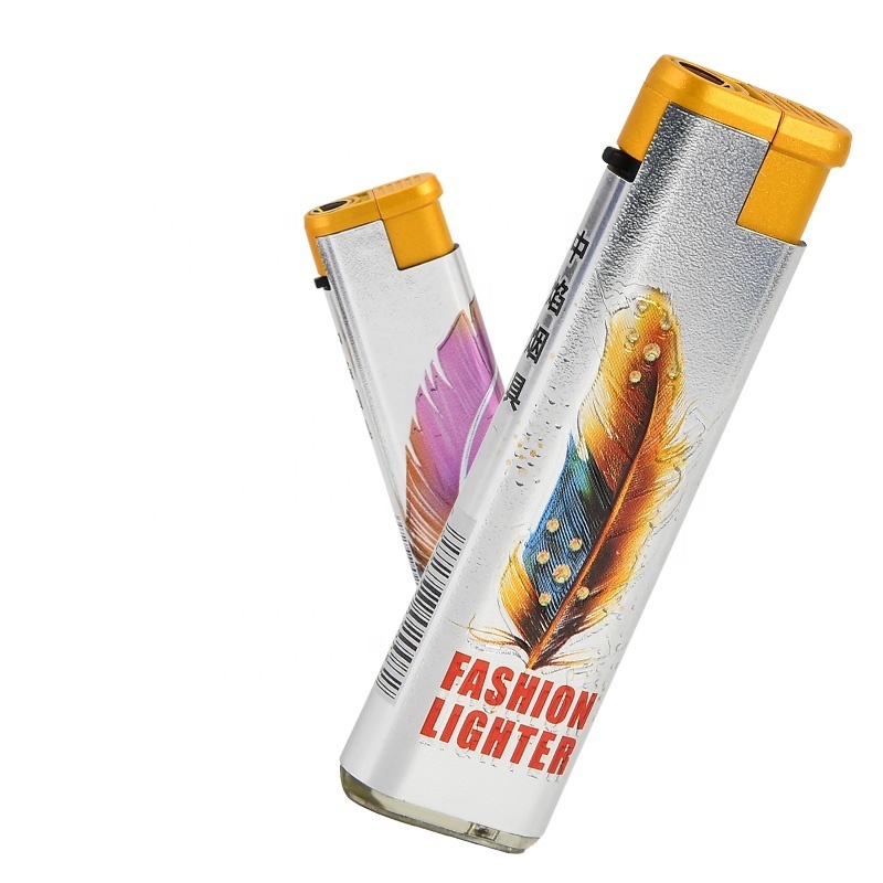 Wholesale Cigar Lighter Custom Logo Refillable Windproof Triple Jet Flame Torch Cigar Lighter Metal Jet Lighter