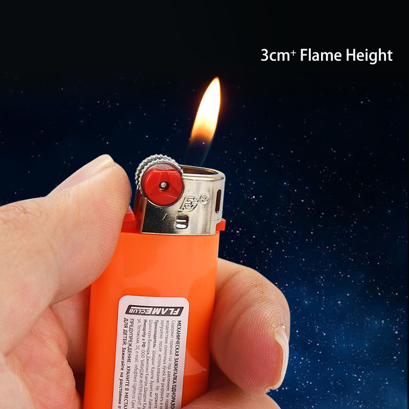 2023 Cheap Refillable Flint lighter with High Quality Sparks & Flint Stone for Cigarette Smoking Promotion gifts Solid 5 Colors