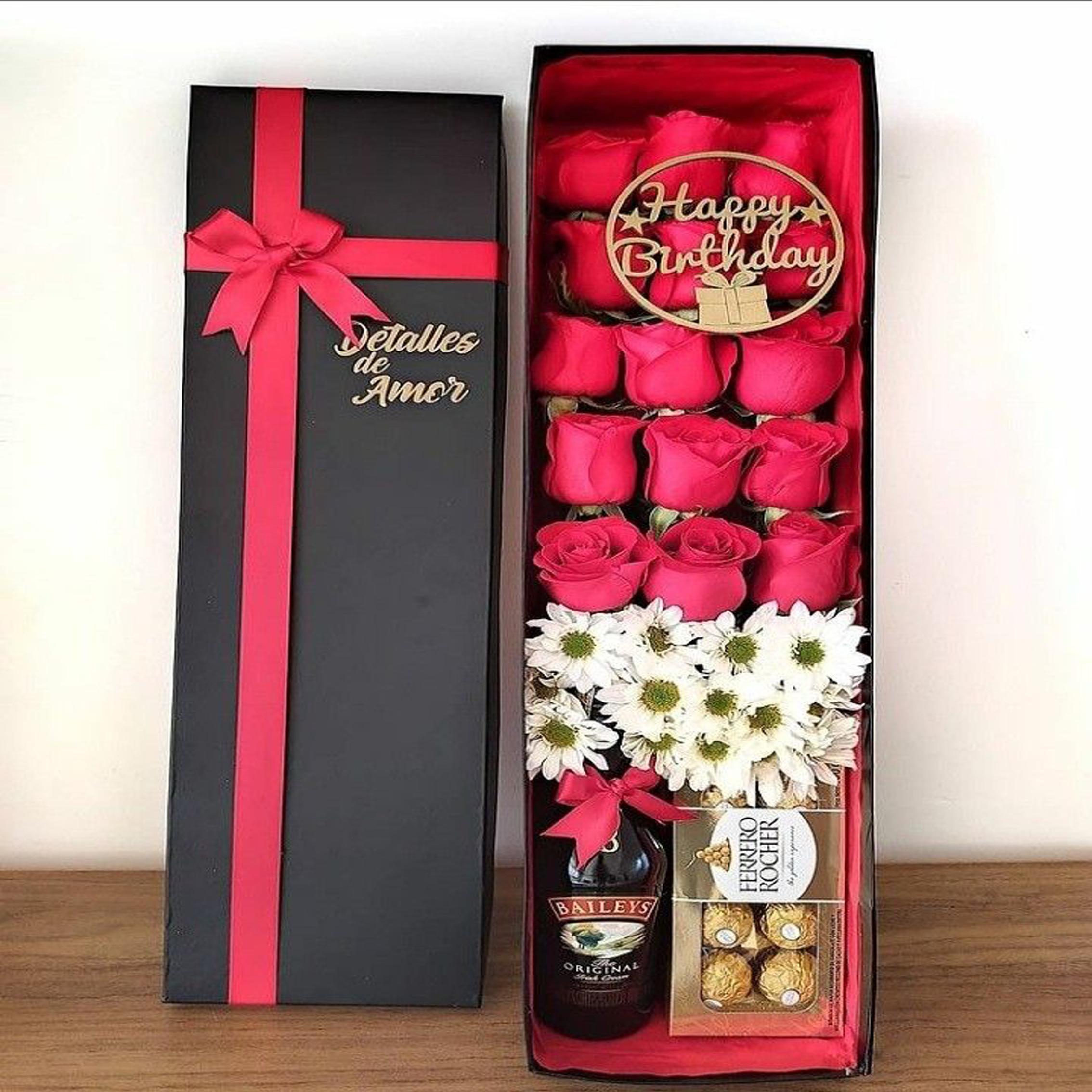 2024 New Valentines Day Packaging Box Rose Flower Saint Valentin Gift Box Preserved Eternal Rose