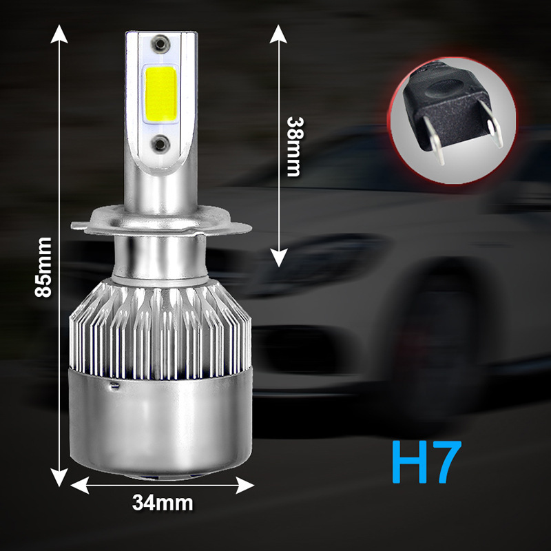 ZONGYUE auto led light c6 h11 h4 h7 headlight 36w led c6 h4 36w c6 led headlight