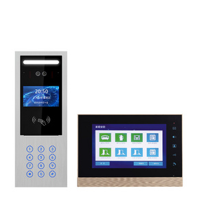 Outdoor video intercom building video door phone door entry system 1080p video doorbell wired smart ring doorbell