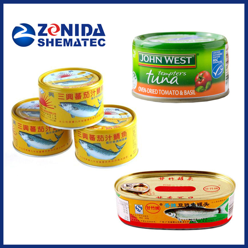 Full Auto Canned Tuna Fish /Sardine /Tomato Sauce/Canned Beef  2-Piece Tin Can Making Machine - CNC Punch Press