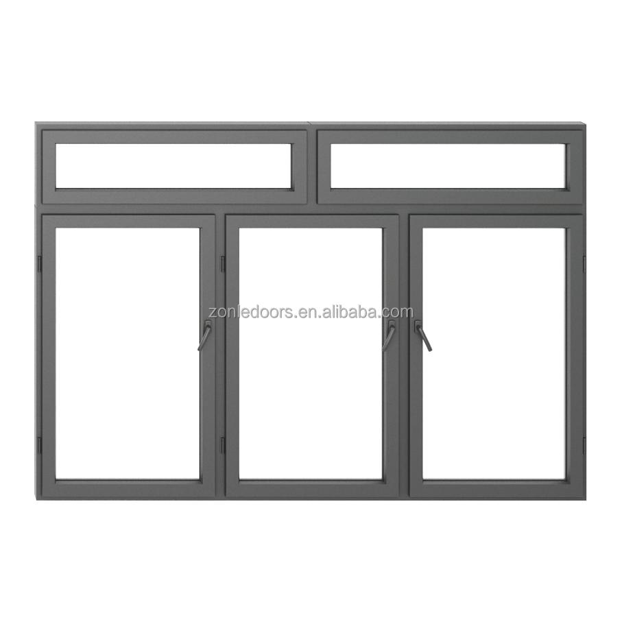 Double Glazed Pvc Profile Windows and Doors Frame Glass Aluminium Customized Stainless Steel Modern With smart lock