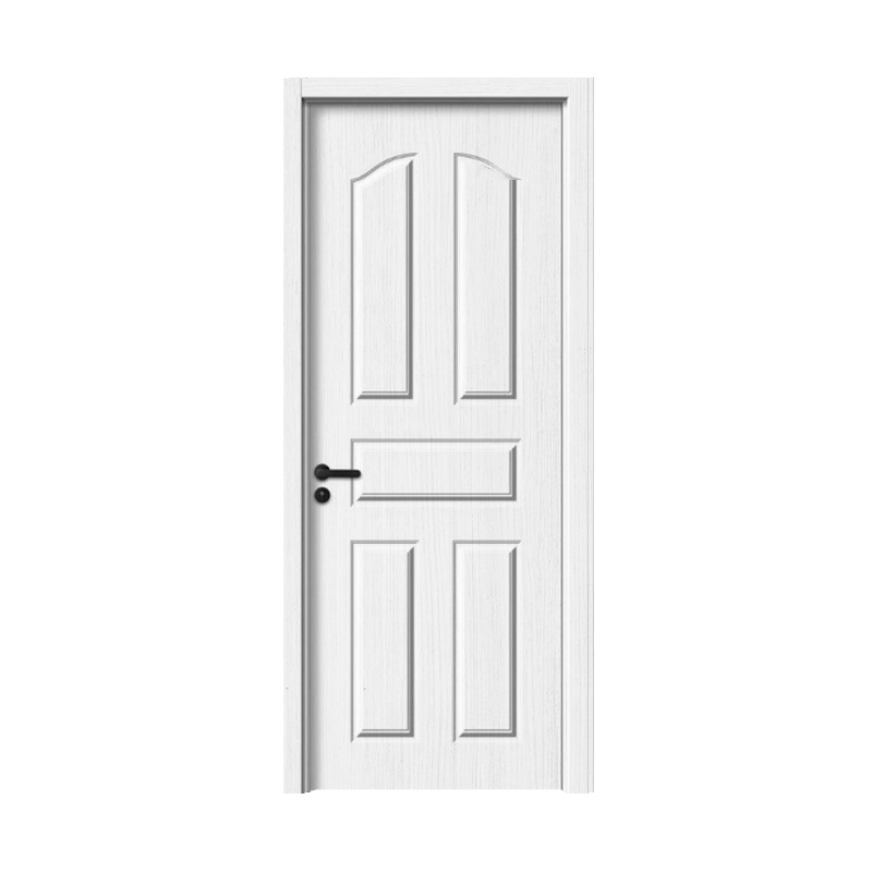 Simple Other OAK White Primed 6 Panels Soundproof Door Solid Composite Wood Melamine Interior Doors Design Price