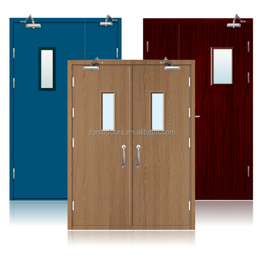 Modern Metal Core Fire Rated cleanroom Door For Villa And Hospital optimal sealing Stainless Steel Door