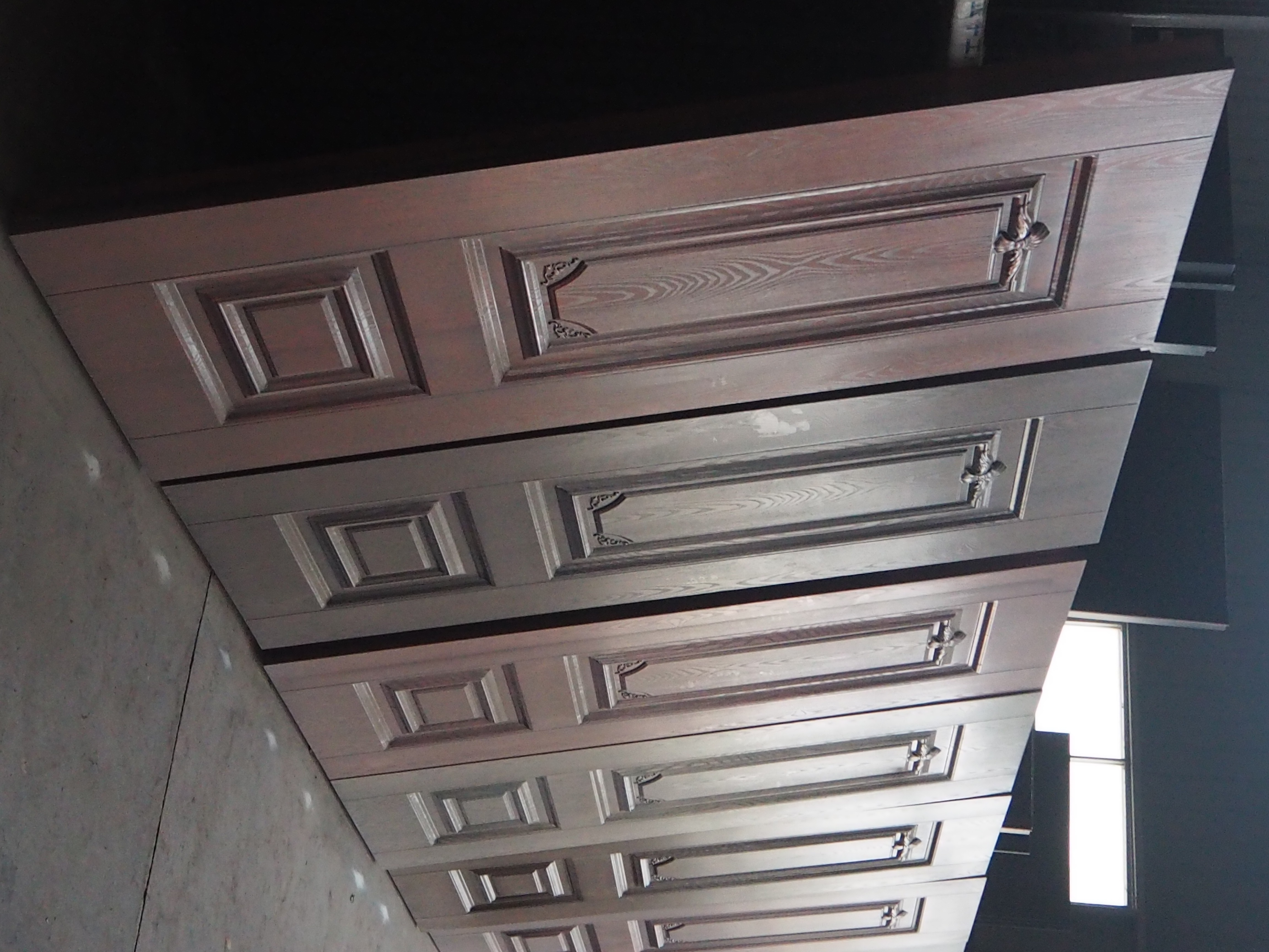 Turkish Reinforced Exterior Steel Metal Door Fancy Stainless Safety Others Security Doors Modern Design