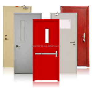 hotel interior doorss Aluminum honeycomb wood composite HPL moisture-proof fire prevention doors soundproof room sensor doors