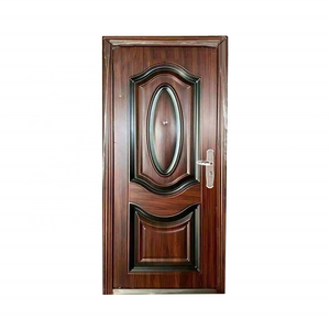 Turkish Reinforced Exterior Steel Metal Door Fancy Stainless Safety Others Security Doors Modern Design