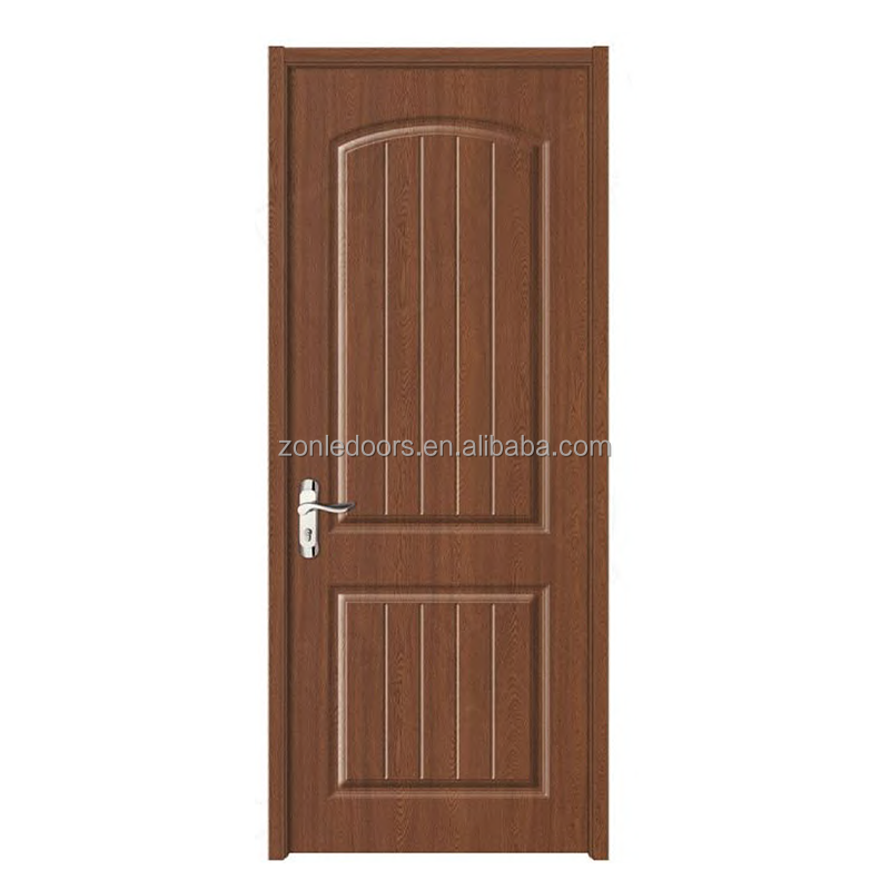 Polymer interior doors frame waterproof others bathroom doors sets hotel WPC door with smart lock