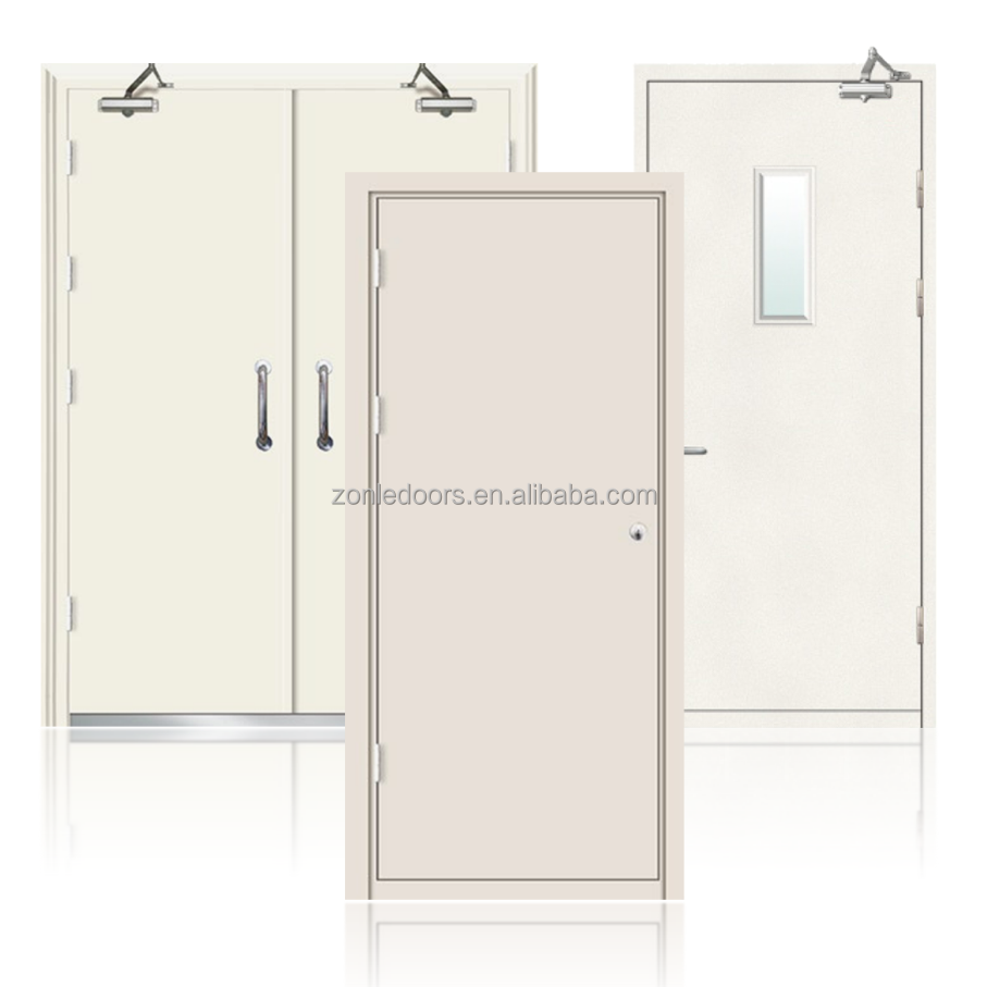 hotel interior doorss Aluminum honeycomb wood composite HPL moisture-proof fire prevention doors soundproof room sensor doors