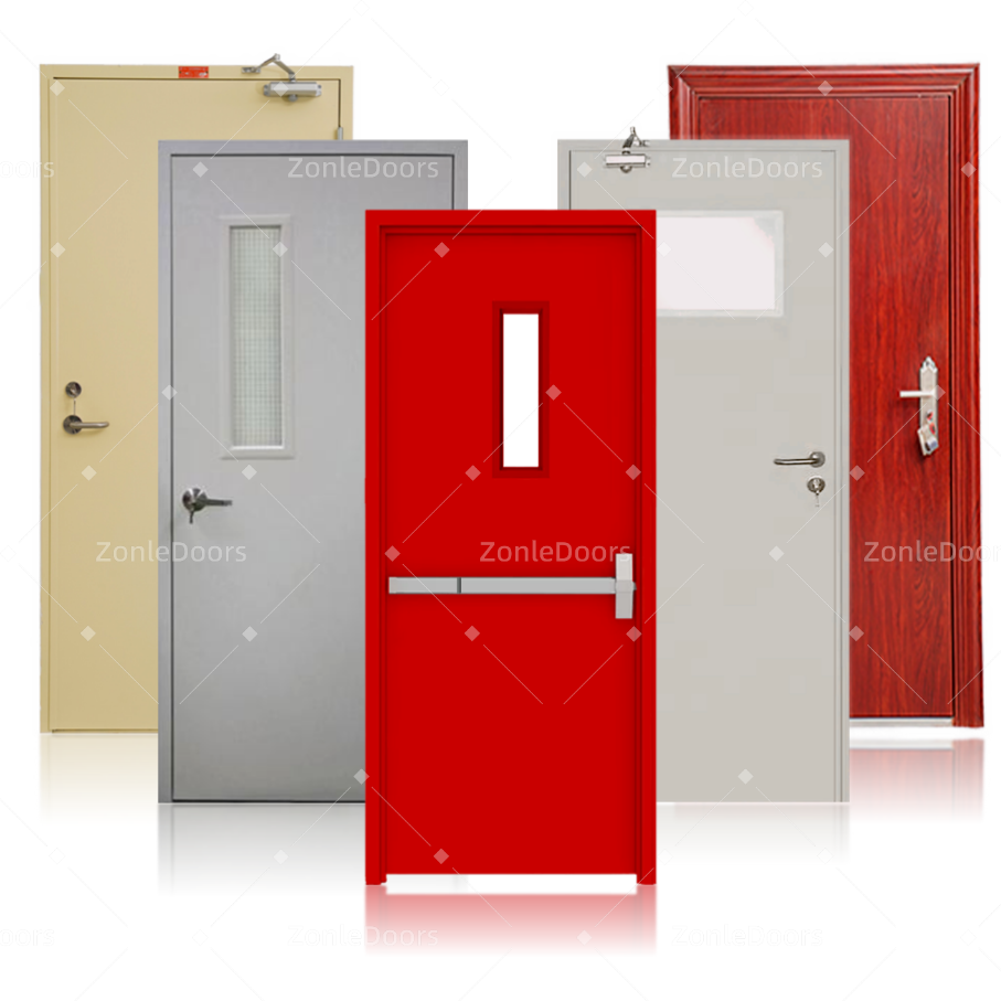 China 1 hour fire rated door steel door fire proof rating homewell fire rated steel door