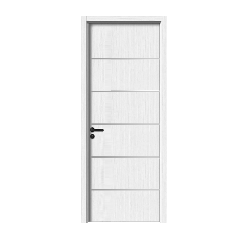 Cheap Price White WPC Simple Wood Door Other Soundproof Solid Teak Doors Interior Wooden Door For Hotel Bedroom