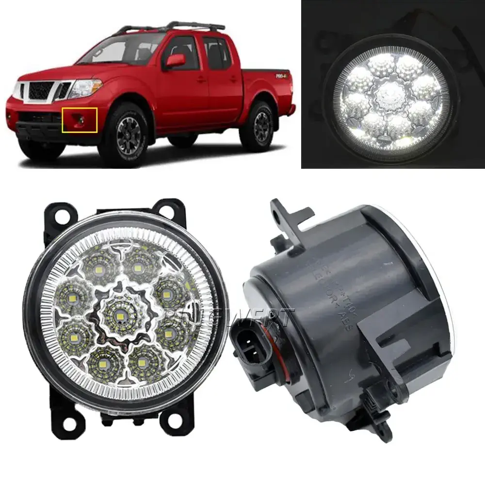 Fog Light for Nissan Frontier 2005-2015 LED Daytime Running Lights Fog lamps Foglight