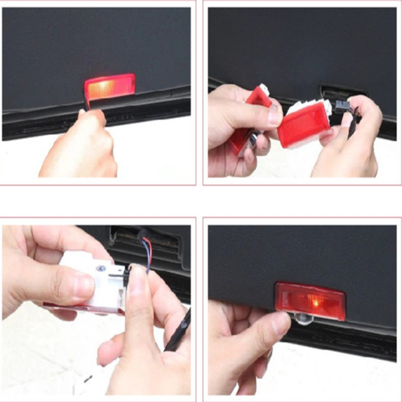 Led Car Door Welcome Light for Mercedes Benz W212 W176 W177 W205 W213 W246 4matic Laser Projector Light Logo Accessories