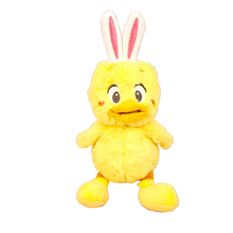 Wholesale Easter Day stuffed chicken bunny plush toy for claw machine