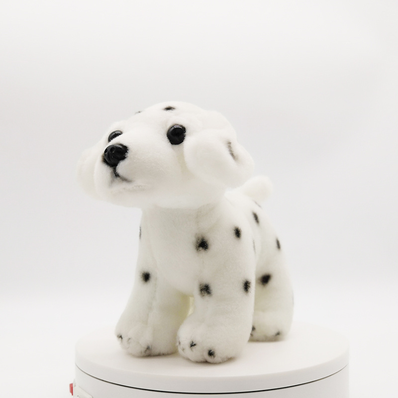 Custom Stuffed Animals Soft Dalmatians Stuffed Spotted dog Plush Toy