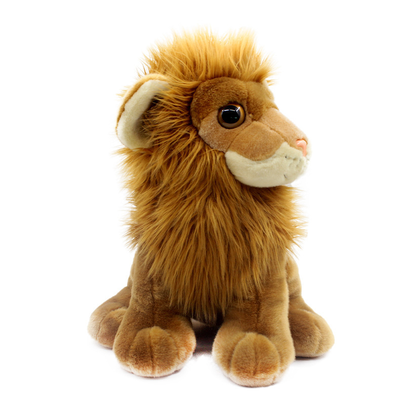 Factory Custom Soft Plush Toys Accessories Plastic Eye Eco Friendly Stuffed Lion Animal Eyes Children's Gift