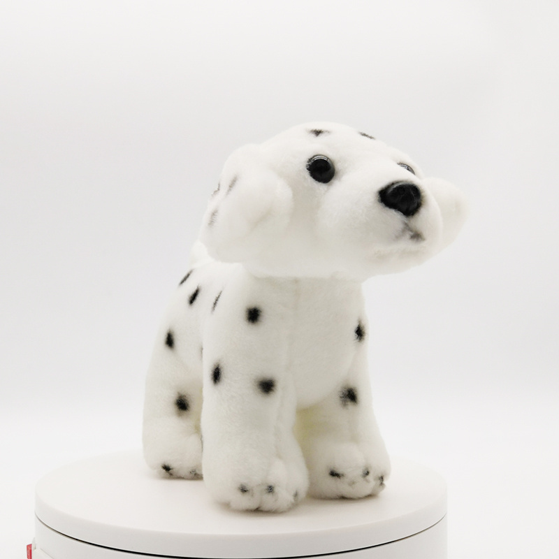 Custom Stuffed Animals Soft Dalmatians Stuffed Spotted dog Plush Toy