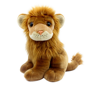 Factory Custom Soft Plush Toys Accessories Plastic Eye Eco Friendly Stuffed Lion Animal Eyes Children's Gift