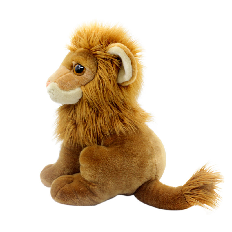 Factory Custom Soft Plush Toys Accessories Plastic Eye Eco Friendly Stuffed Lion Animal Eyes Children's Gift