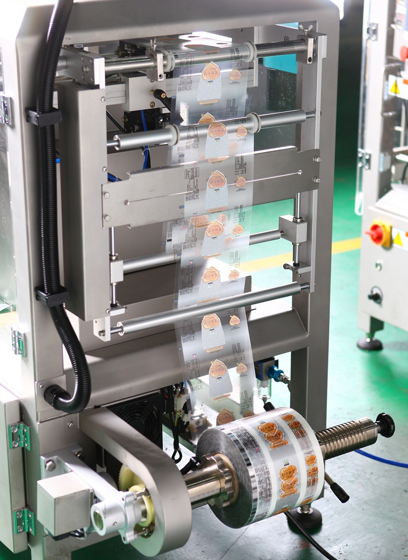 Automatic food weighing packaging vffs sachet packing machine for rice/oats/salt/powder