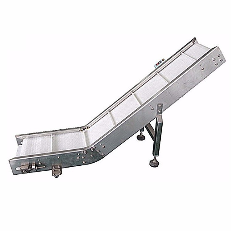 Automatic screw conveyor portable chain belt take off conveyor