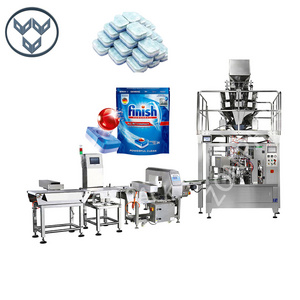 Dishwasher Tablets Packing Machine Automatic Dishwasher Capsule Premade Pouch Packing Machine