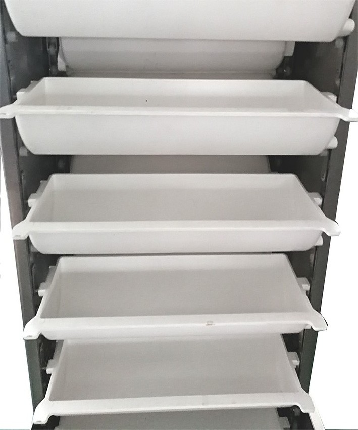 High speed vertical Z shape bucket elevator chip conveyor for food in conveyors