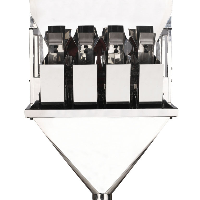 4 Heads Linear weigher seeds rice weighing packing machine