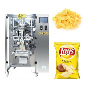 Multi-Function Weighing Vertical Food Snacks Packaging Potato Chips Packing Machine