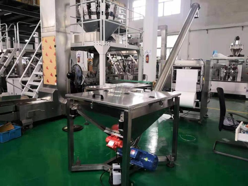 Packaging machine spare parts Grain auger screw conveyor small with motor