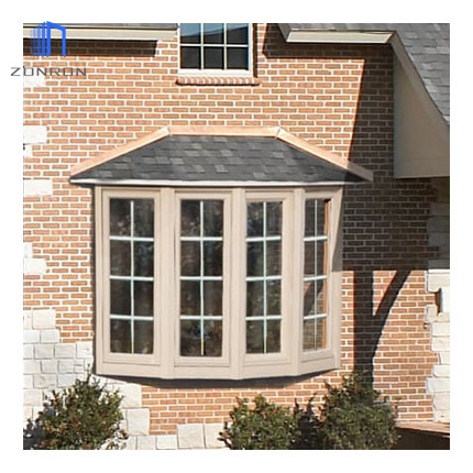 Zonron Factory Directly Price Aluminum Bay Window European Style Bay Windows For Sale