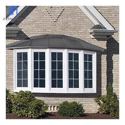 Zonron Factory Directly Price Aluminum Bay Window European Style Bay Windows For Sale