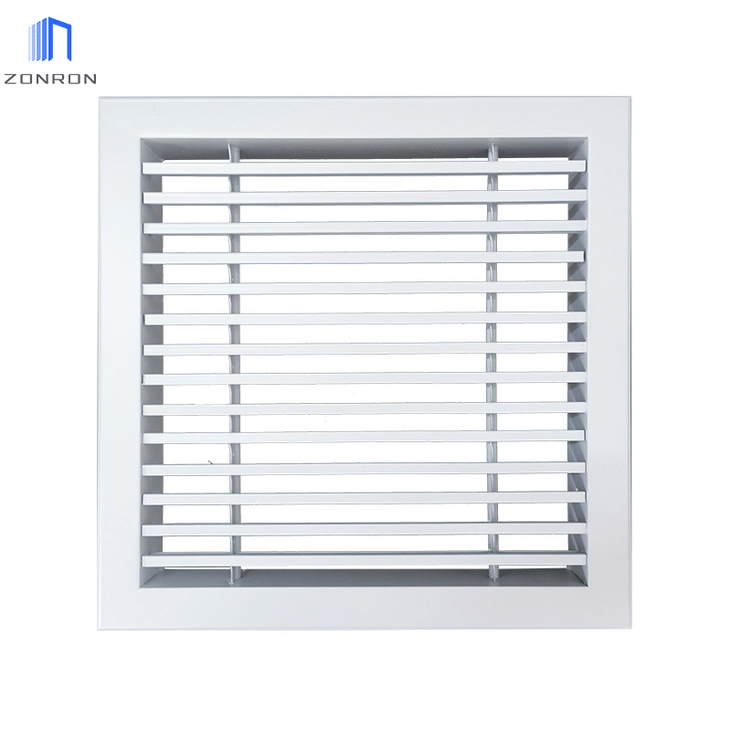 Zonron Powder Coating Aluminum Outdoor Shutter Louvers plantation shutters Rain shutter can be opened