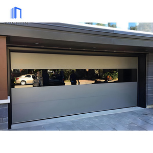 Zonron Florida Approved Garage Door Wind Resistant And Warm Tempered Aluminum Anti-Theft Automatic Garage Door Heavy-Duty