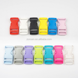 13 Colors in Stock KAM Plastic Safety Buckle 15mm Small Quick Side Release Buckle Lock For Bag Belt Webbing Helmet