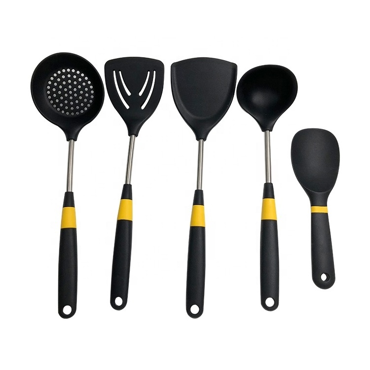 Cooking Tools Silicone Kitchen Accessories Utensil Set Stainless Steel Cooking Utensils Set Kitchen Tool Utensil